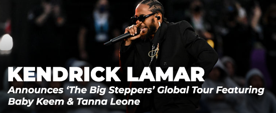 Kendrick Lamar Announces Global Big Steppers Tour