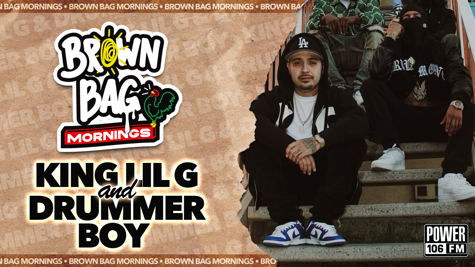 King Lil G + Drummer Boy On Reconnecting After Years Of Separation, Latinos Using The N-Word + More!